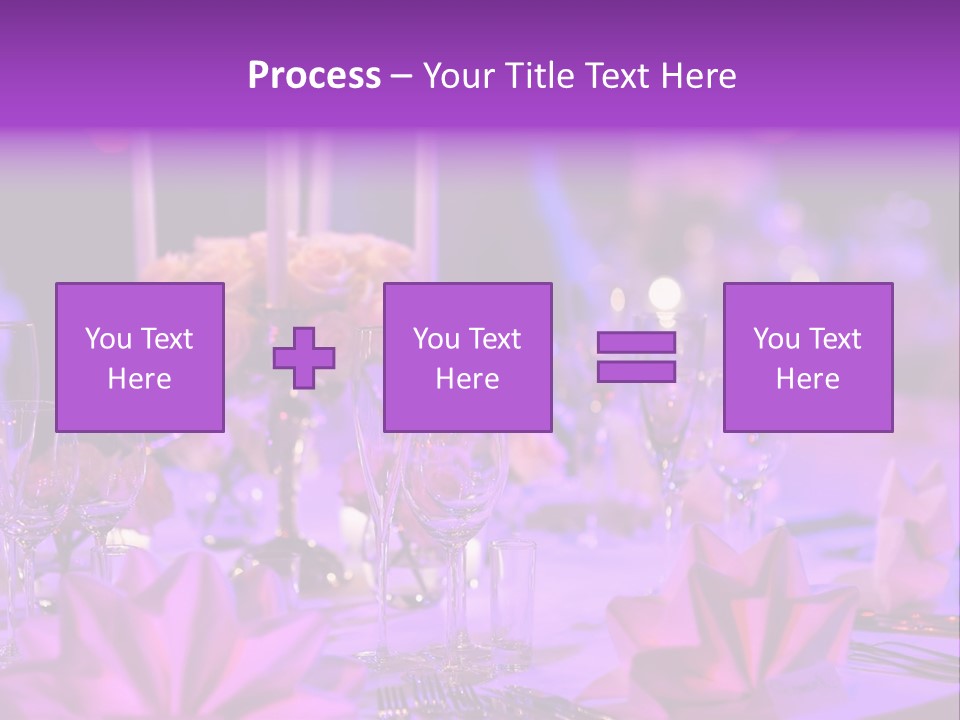 Crockery Dishes Celebrate PowerPoint Template