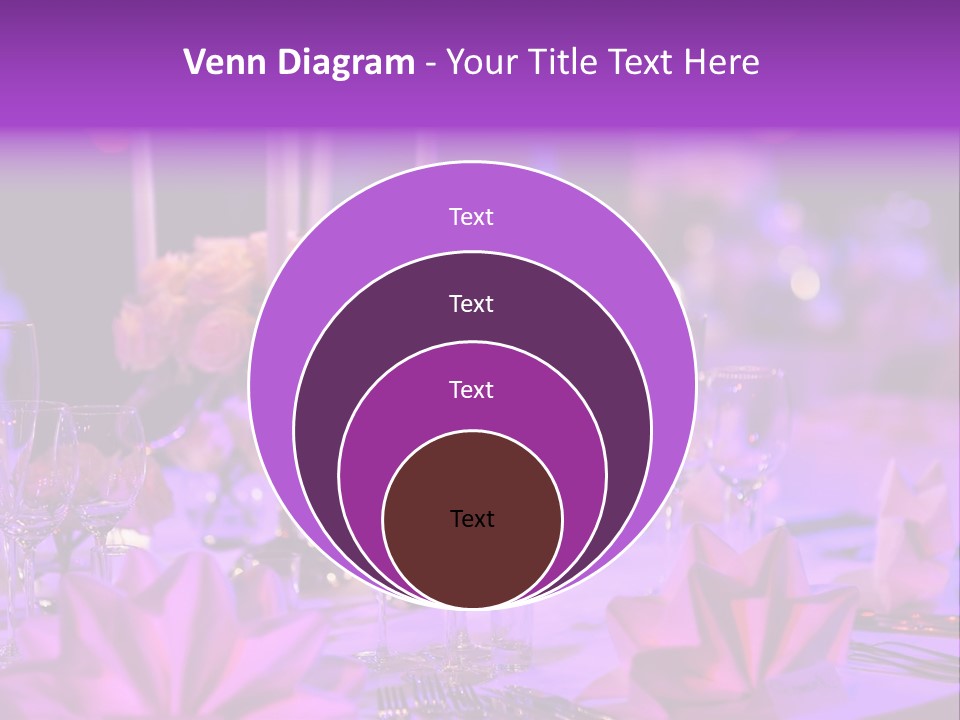 Crockery Dishes Celebrate PowerPoint Template
