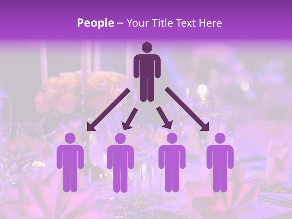 Crockery Dishes Celebrate PowerPoint Template