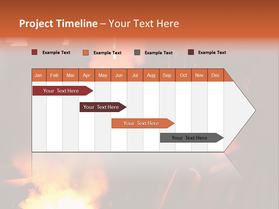 A Man Wearing A Hard Hat And Goggles In A Factory PowerPoint Template