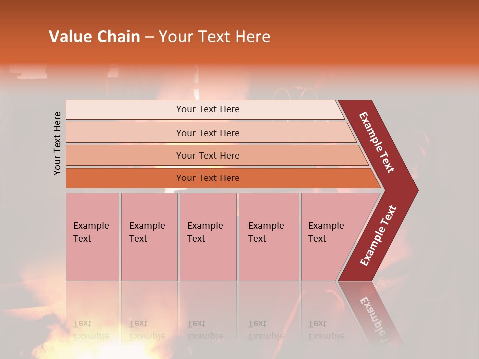 A Man Wearing A Hard Hat And Goggles In A Factory PowerPoint Template
