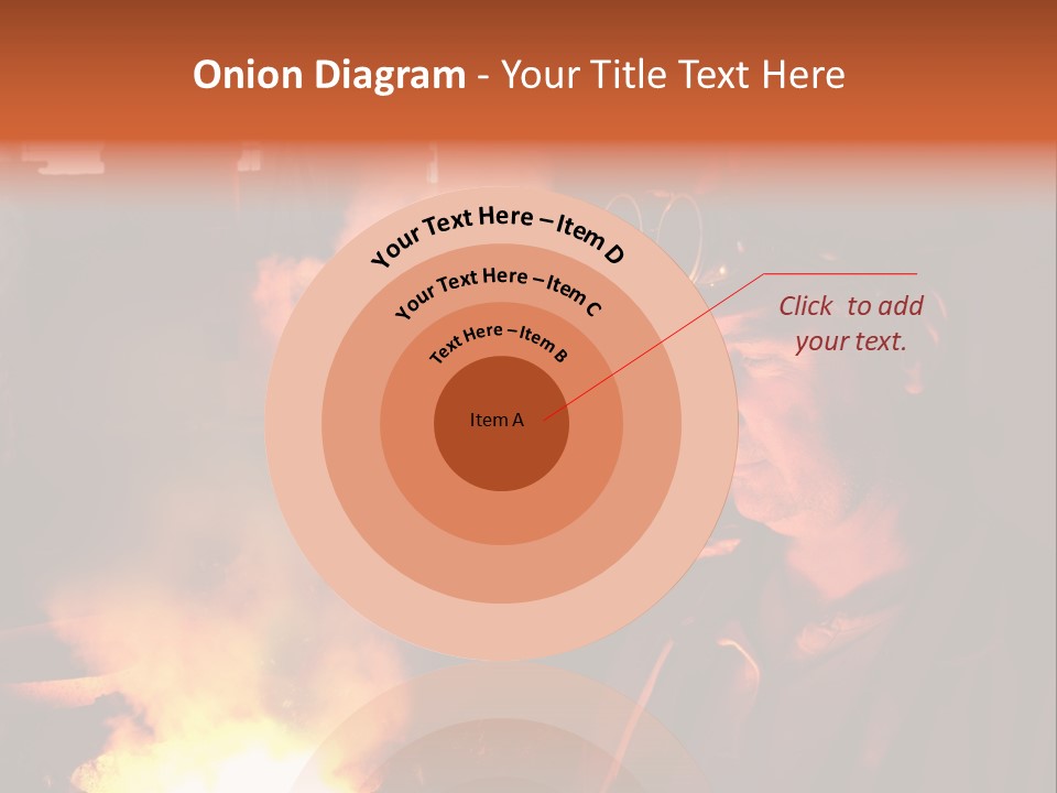 A Man Wearing A Hard Hat And Goggles In A Factory PowerPoint Template