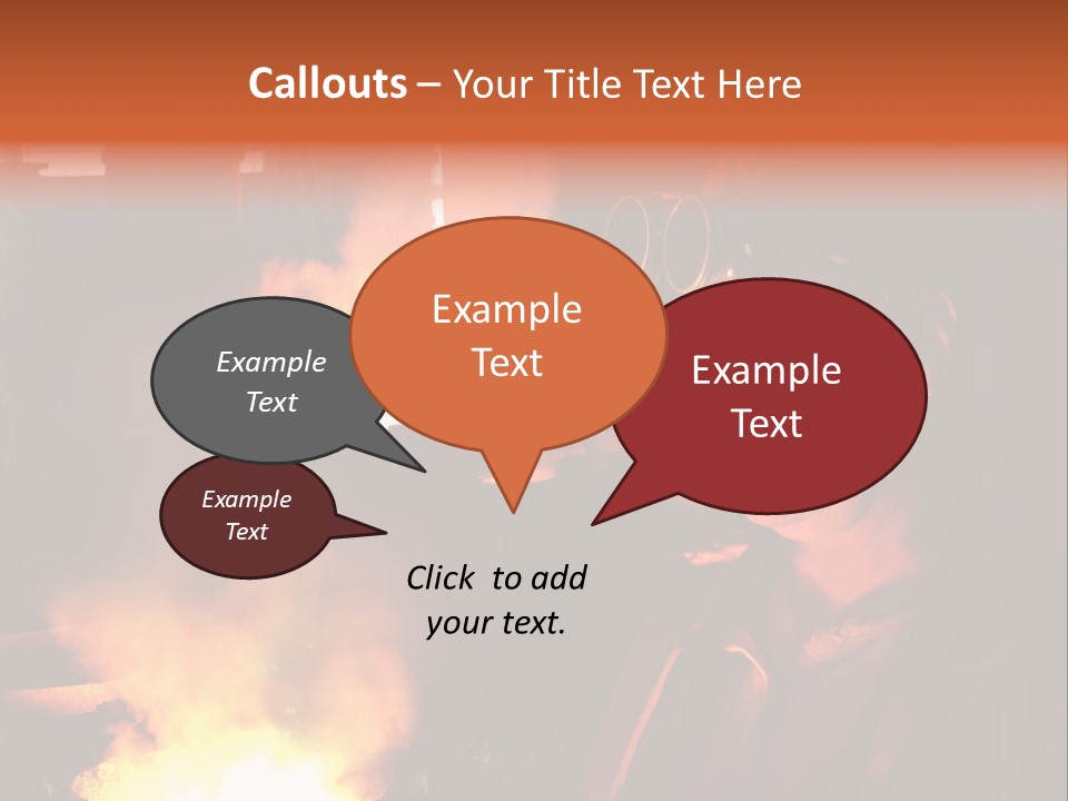 A Man Wearing A Hard Hat And Goggles In A Factory PowerPoint Template