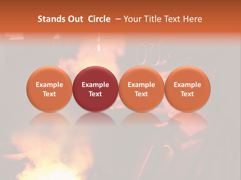 A Man Wearing A Hard Hat And Goggles In A Factory PowerPoint Template