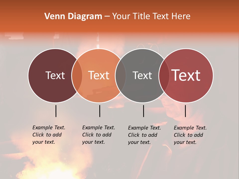 A Man Wearing A Hard Hat And Goggles In A Factory PowerPoint Template
