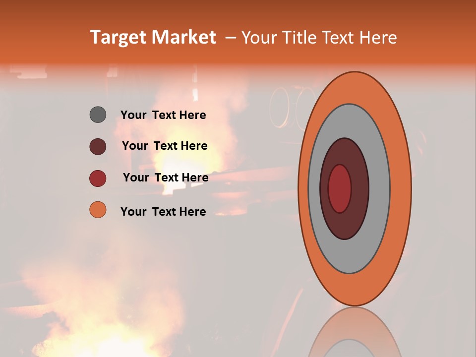 A Man Wearing A Hard Hat And Goggles In A Factory PowerPoint Template