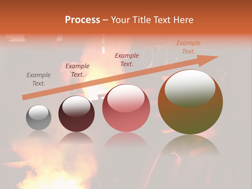 A Man Wearing A Hard Hat And Goggles In A Factory PowerPoint Template