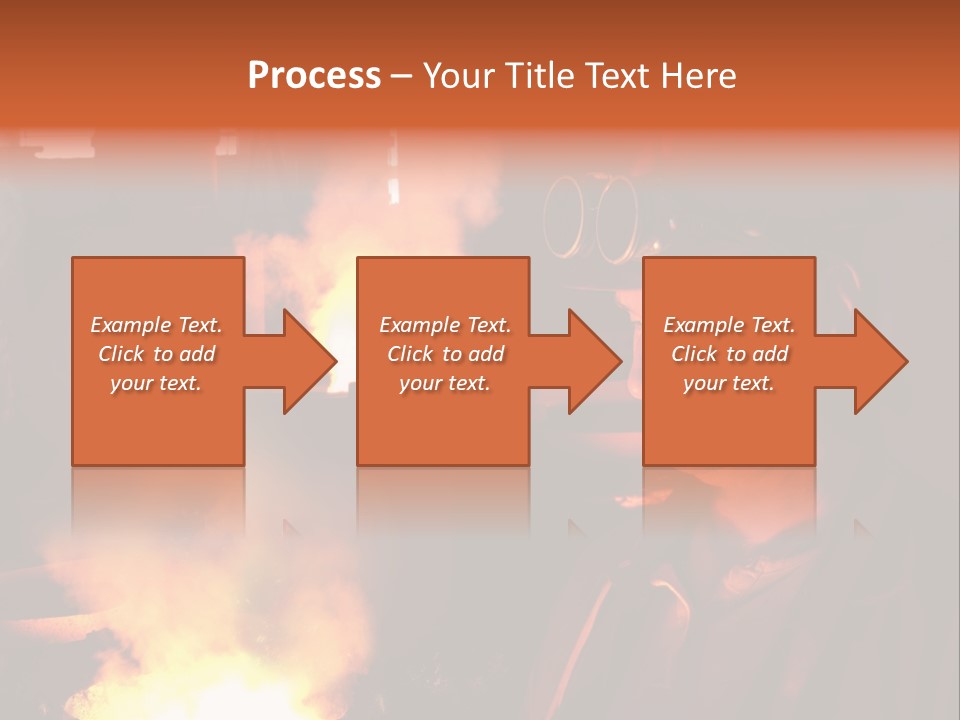 A Man Wearing A Hard Hat And Goggles In A Factory PowerPoint Template