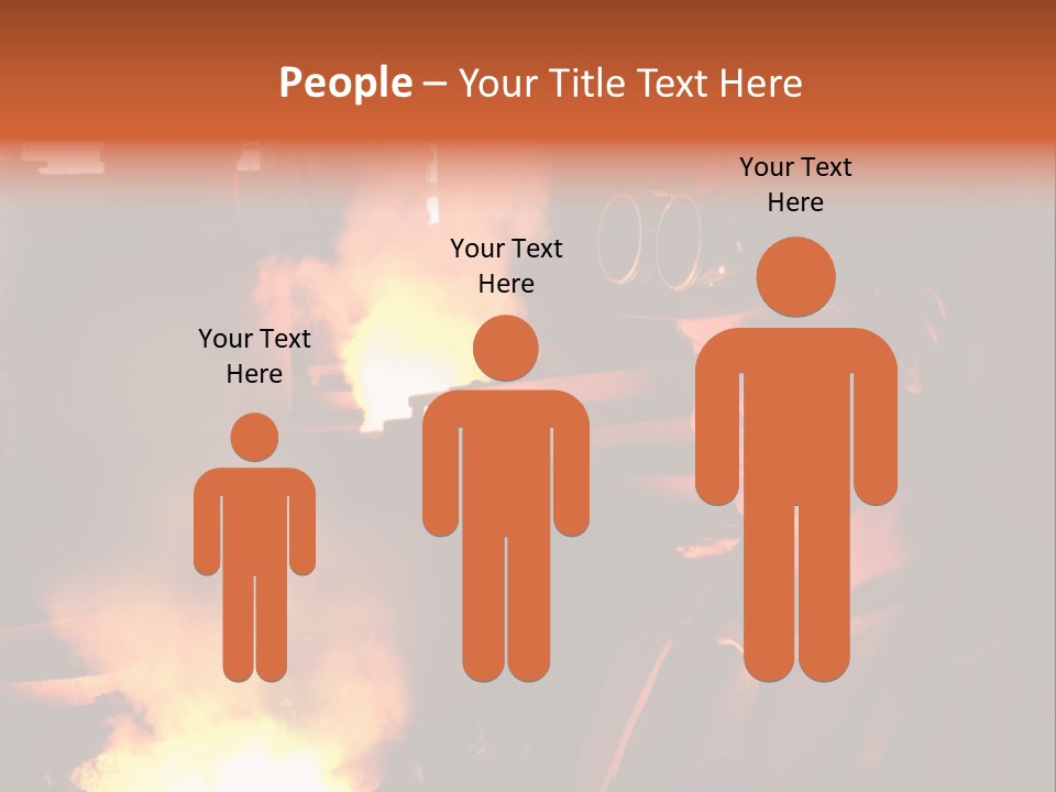 A Man Wearing A Hard Hat And Goggles In A Factory PowerPoint Template