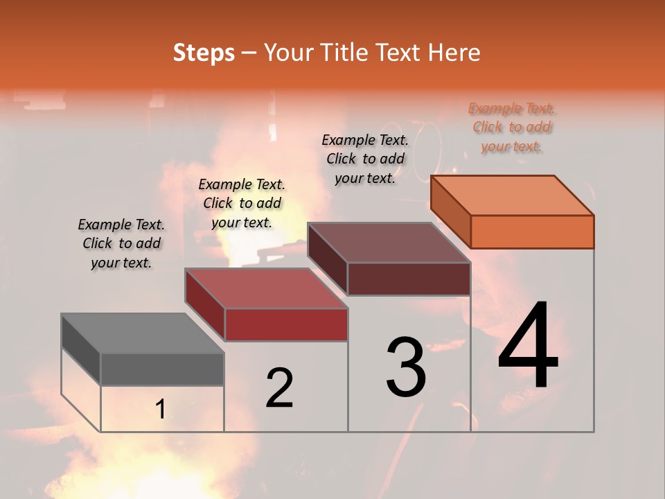 A Man Wearing A Hard Hat And Goggles In A Factory PowerPoint Template