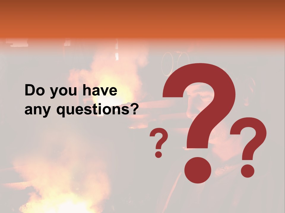 A Man Wearing A Hard Hat And Goggles In A Factory PowerPoint Template