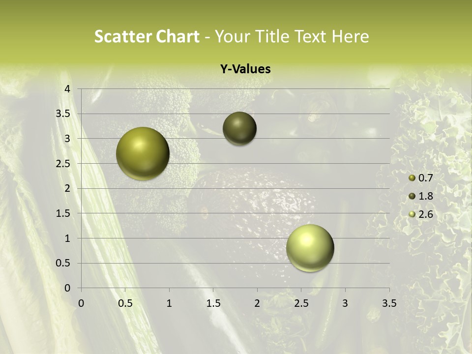 Food Green Pepper PowerPoint Template