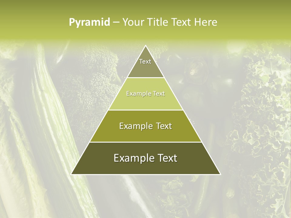 Food Green Pepper PowerPoint Template