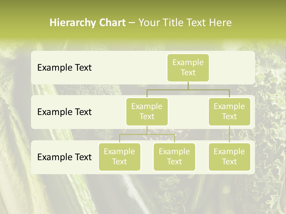 Food Green Pepper PowerPoint Template