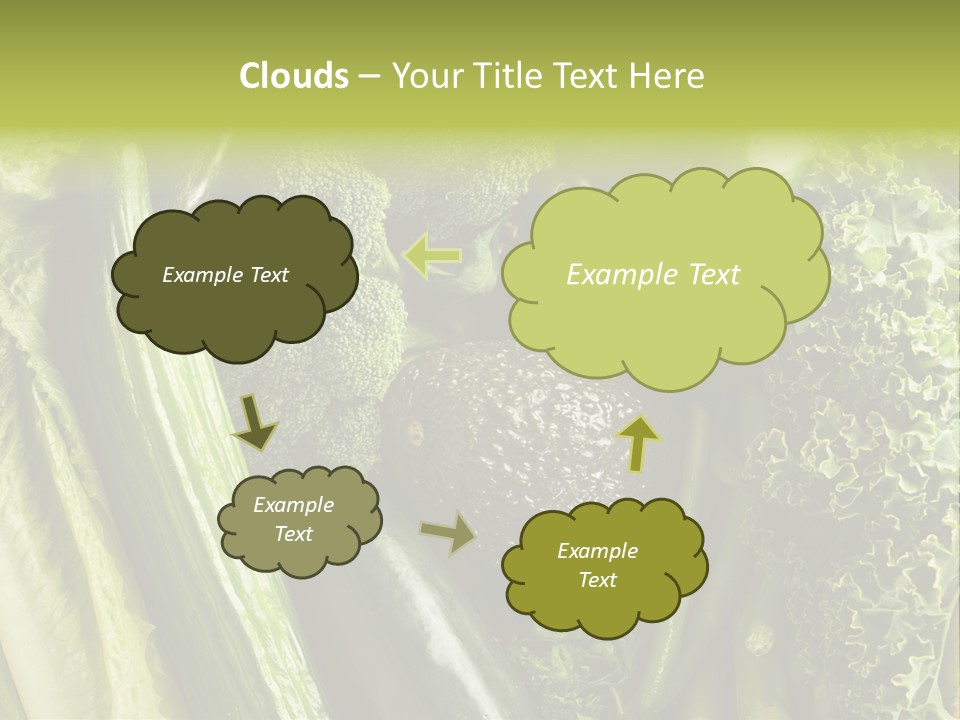 Food Green Pepper PowerPoint Template