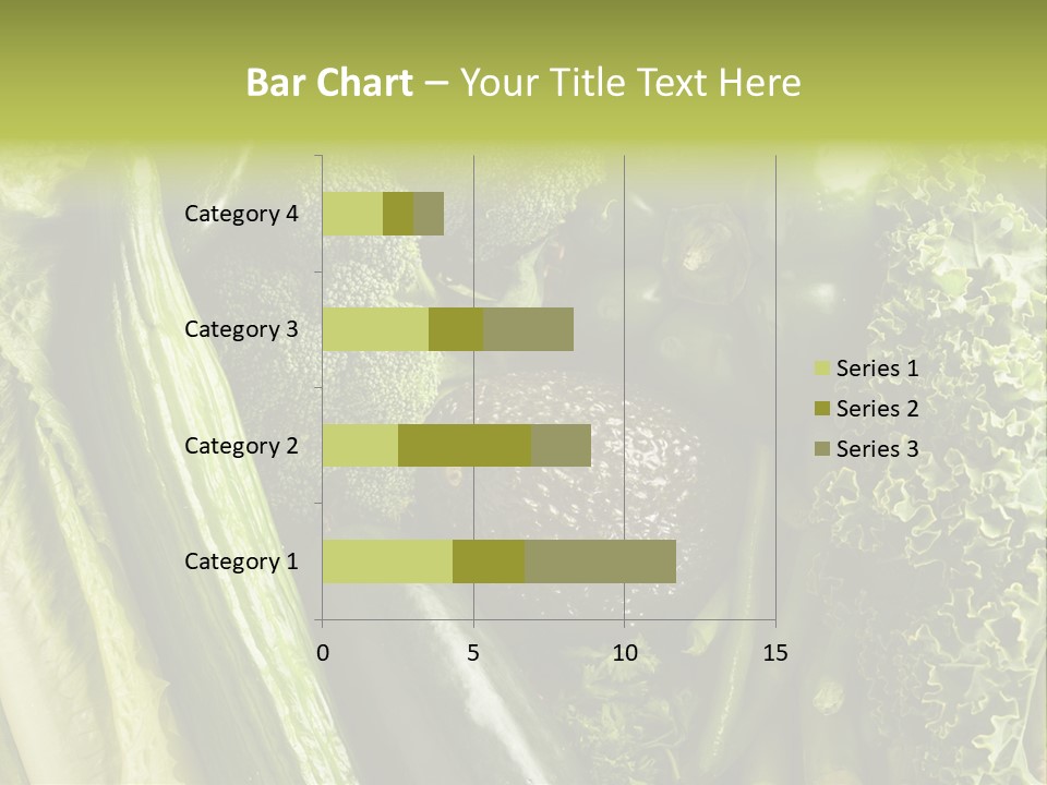 Food Green Pepper PowerPoint Template