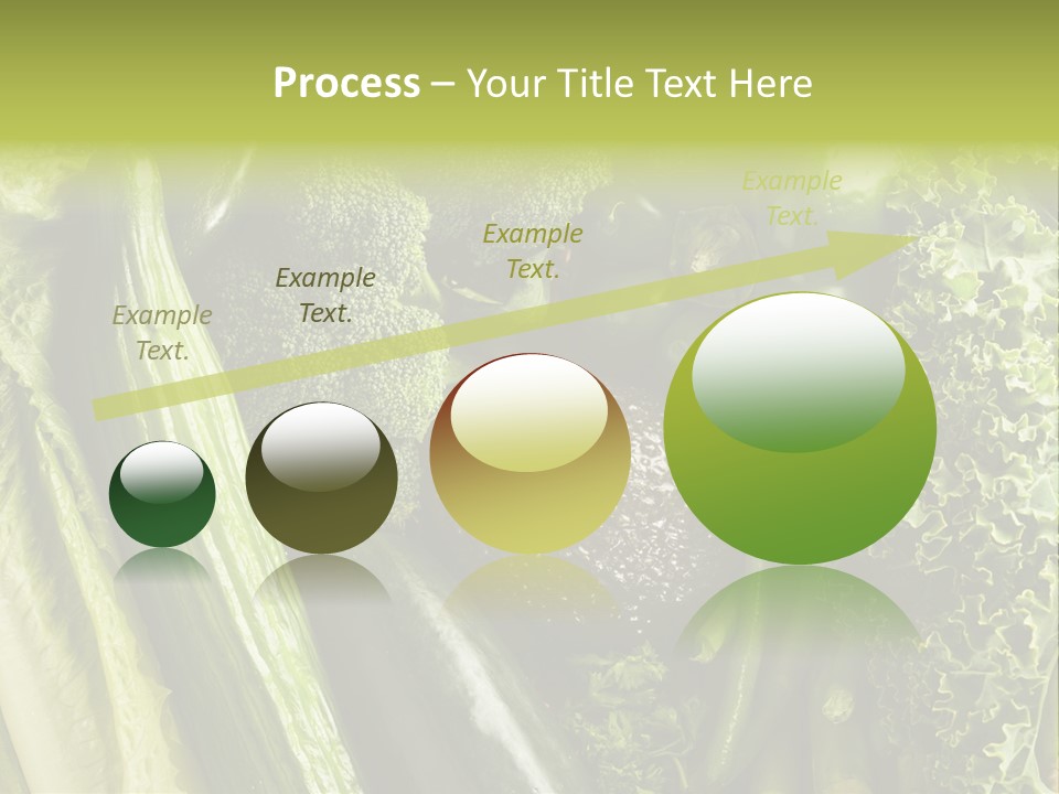 Food Green Pepper PowerPoint Template