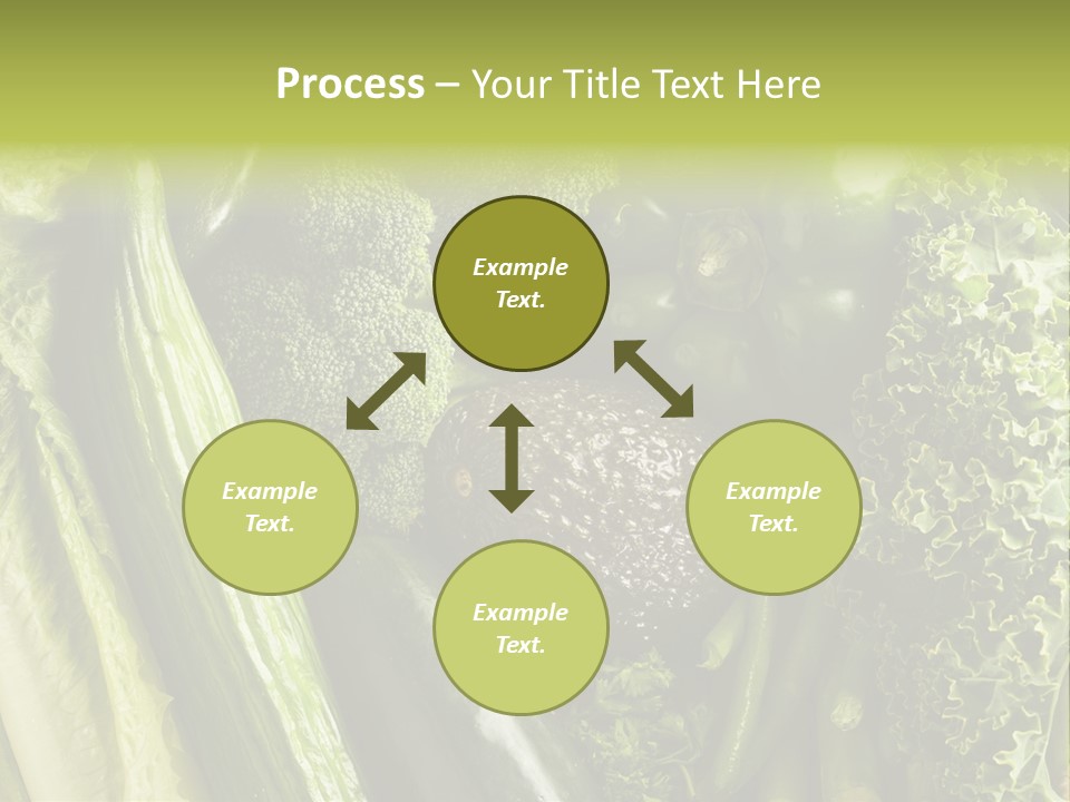 Food Green Pepper PowerPoint Template