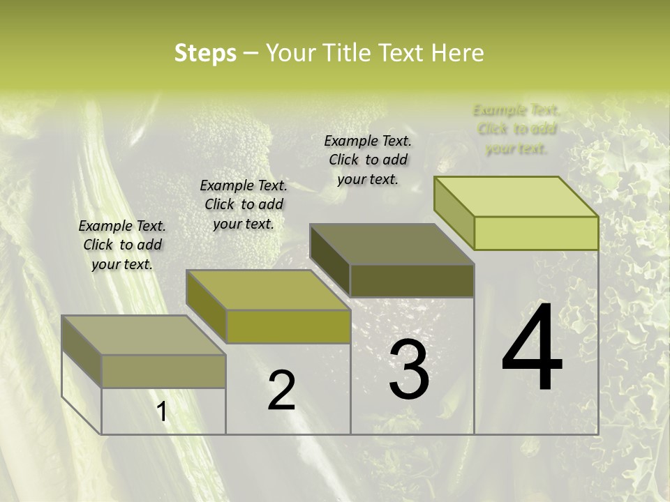 Food Green Pepper PowerPoint Template