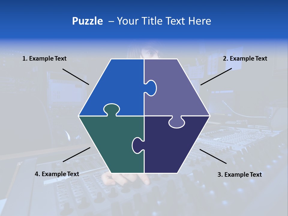 Working Post Production White PowerPoint Template