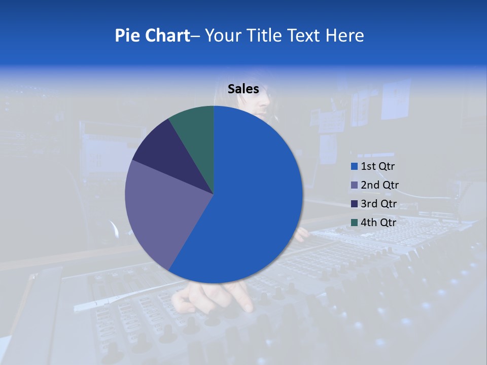 Working Post Production White PowerPoint Template