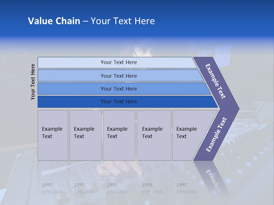 Working Post Production White PowerPoint Template
