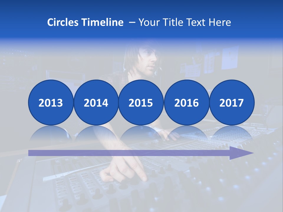 Working Post Production White PowerPoint Template