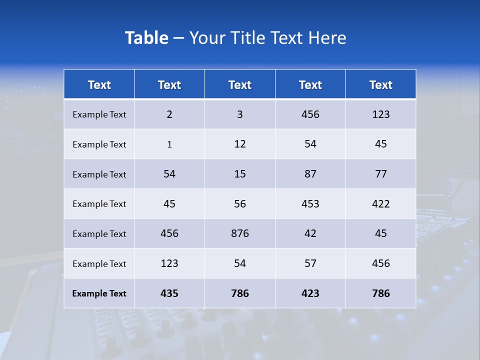 Working Post Production White PowerPoint Template