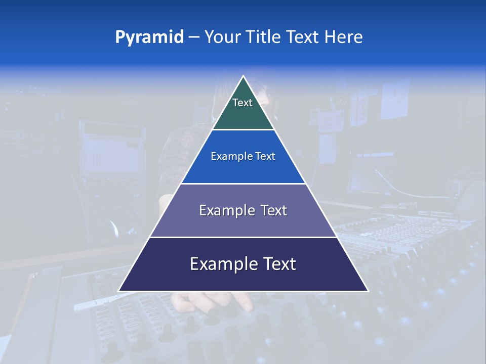 Working Post Production White PowerPoint Template
