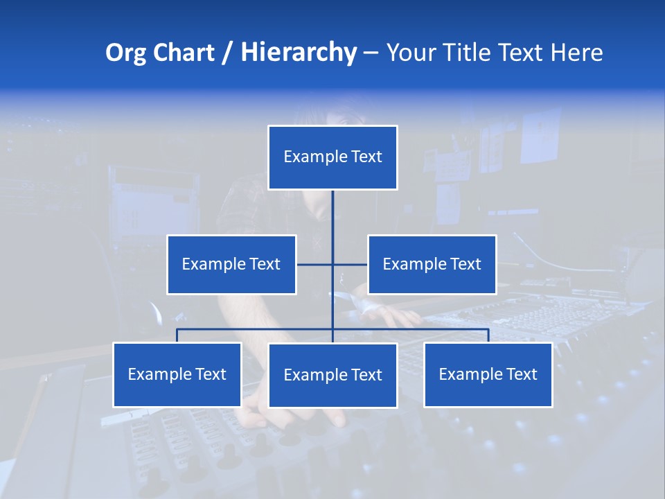 Working Post Production White PowerPoint Template