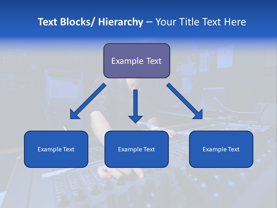 Working Post Production White PowerPoint Template