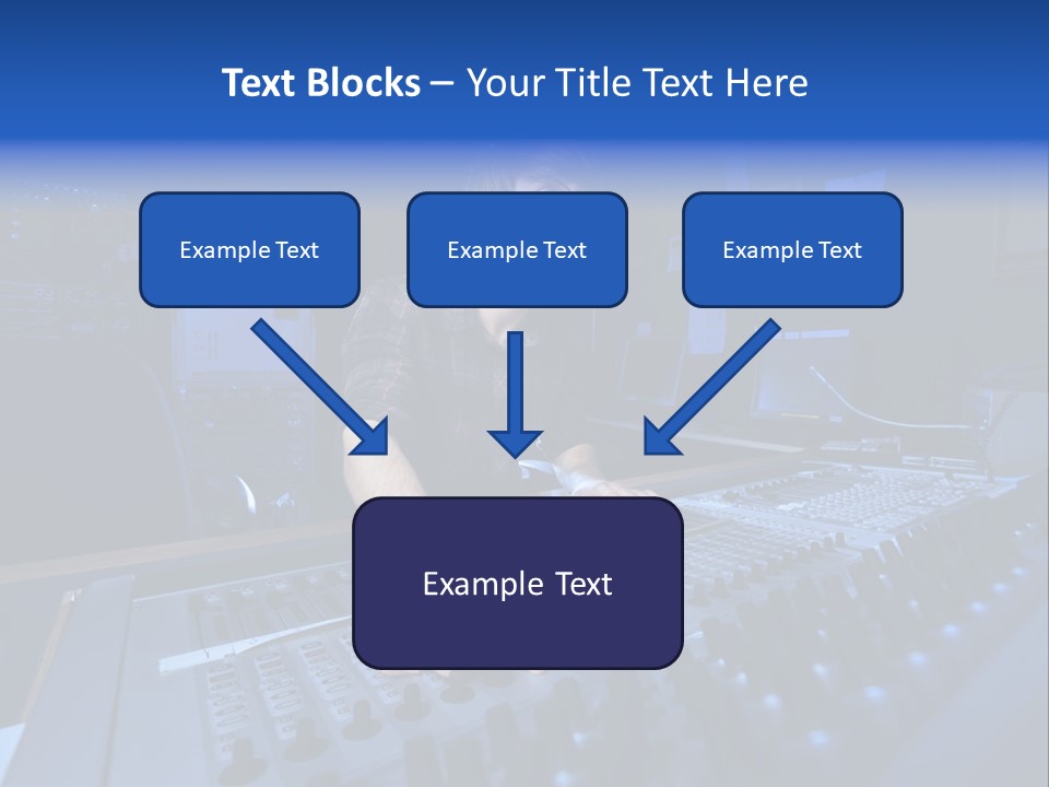 Working Post Production White PowerPoint Template
