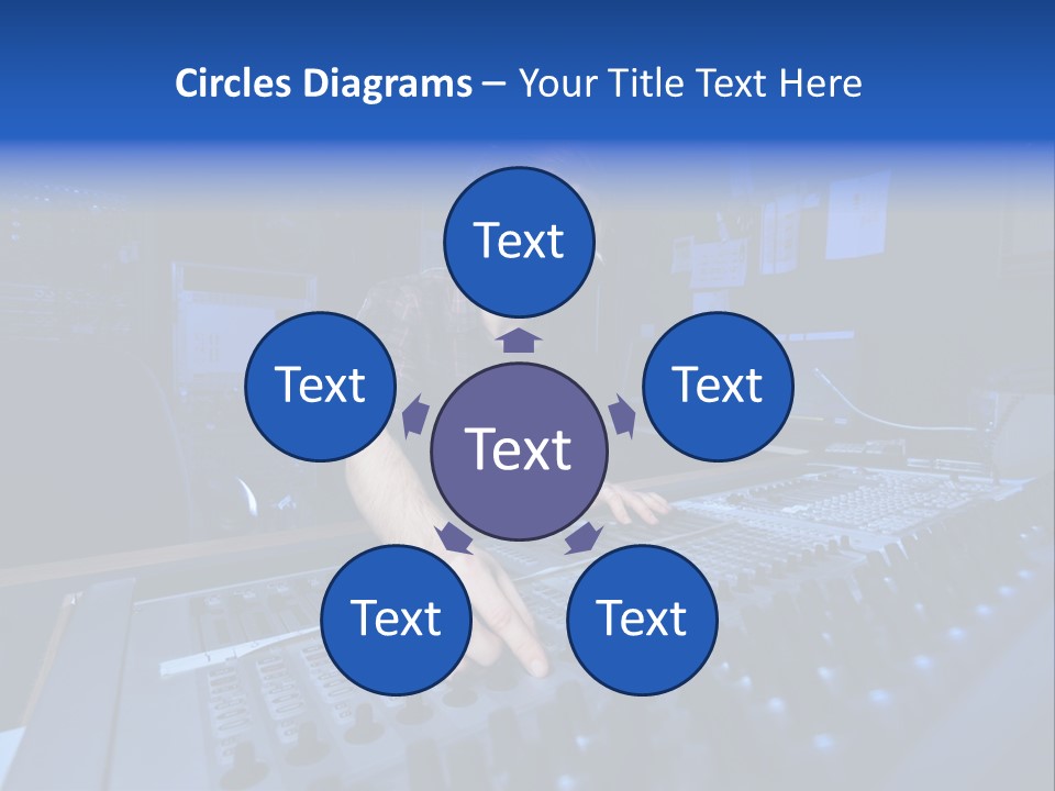 Working Post Production White PowerPoint Template