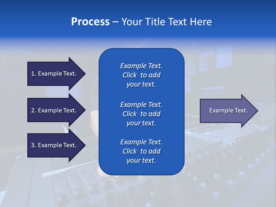 Working Post Production White PowerPoint Template