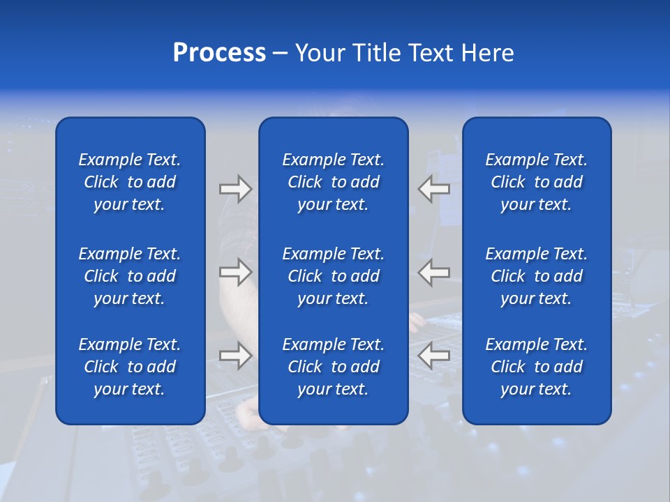 Working Post Production White PowerPoint Template