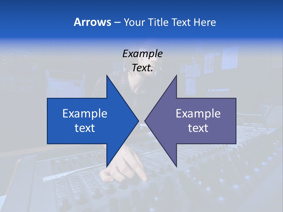 Working Post Production White PowerPoint Template