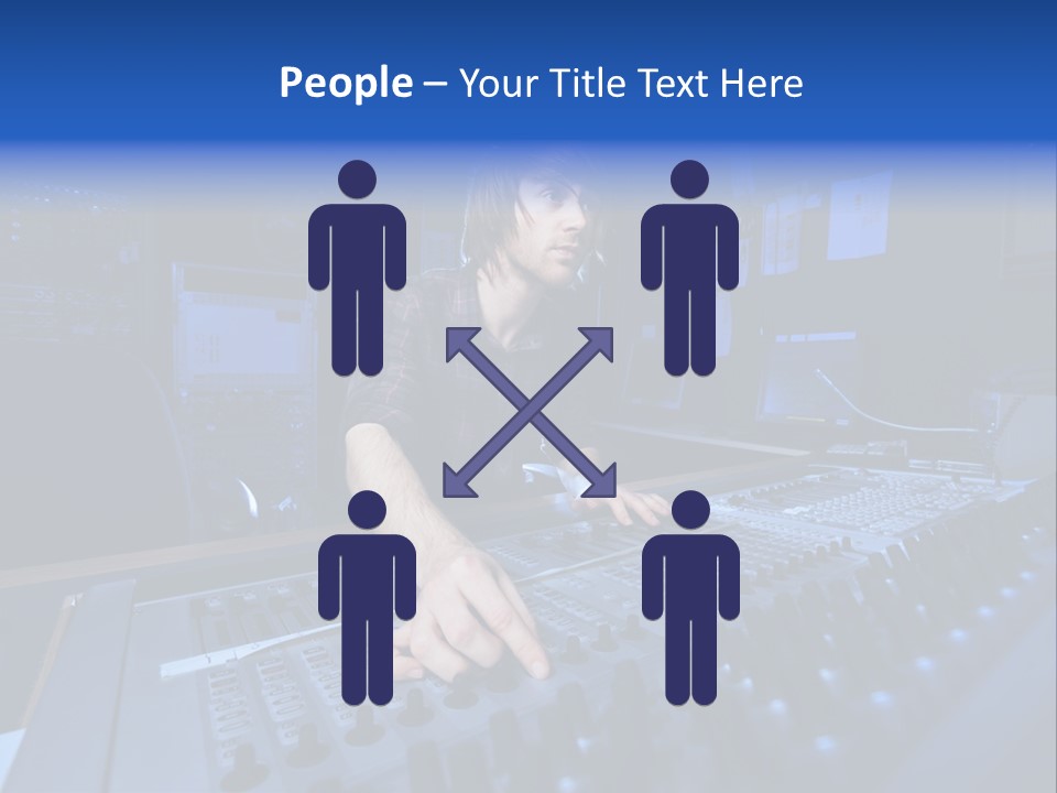 Working Post Production White PowerPoint Template