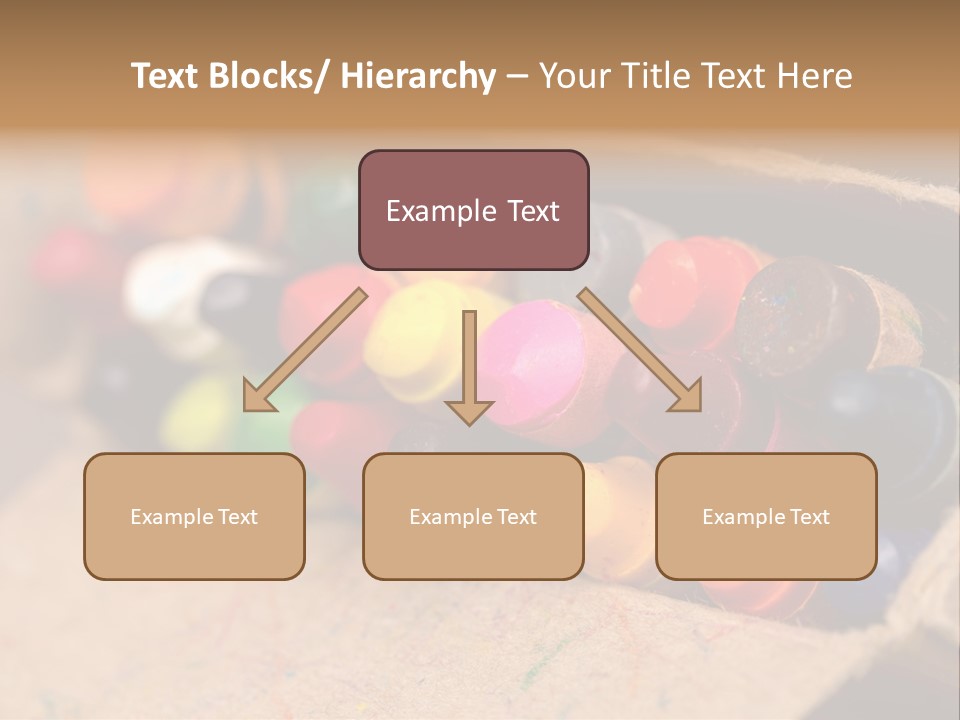 Orange Graphics White PowerPoint Template