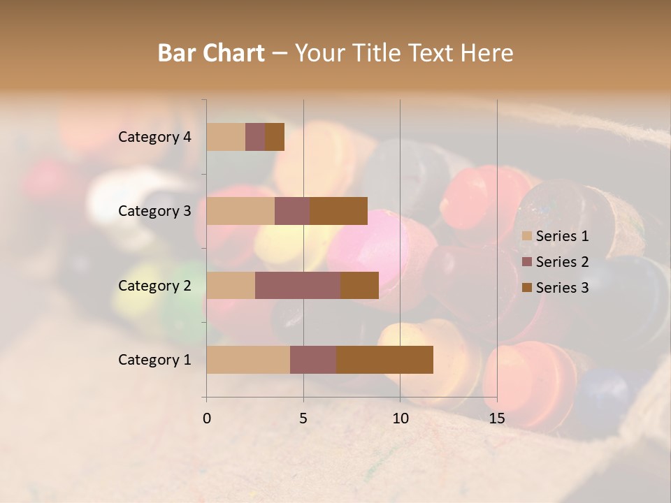 Orange Graphics White PowerPoint Template