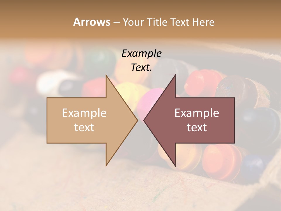 Orange Graphics White PowerPoint Template