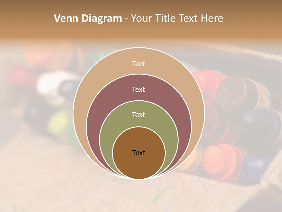 Orange Graphics White PowerPoint Template