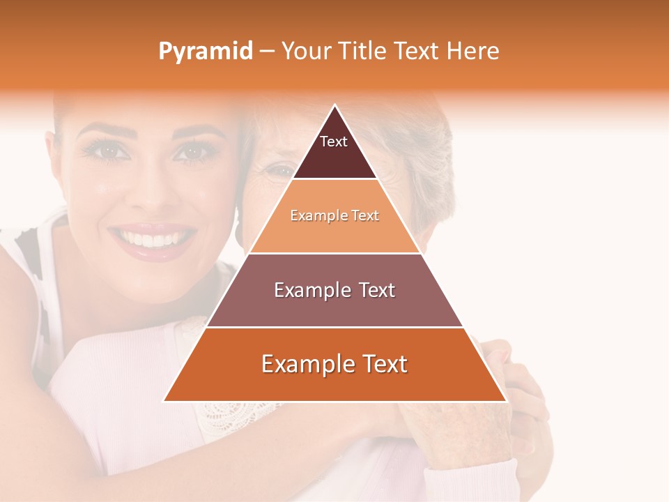 Female Cute Portrait PowerPoint Template