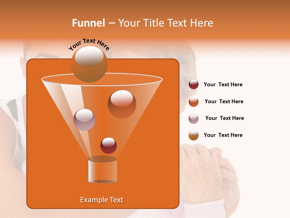 Female Cute Portrait PowerPoint Template