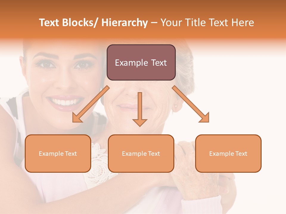 Female Cute Portrait PowerPoint Template