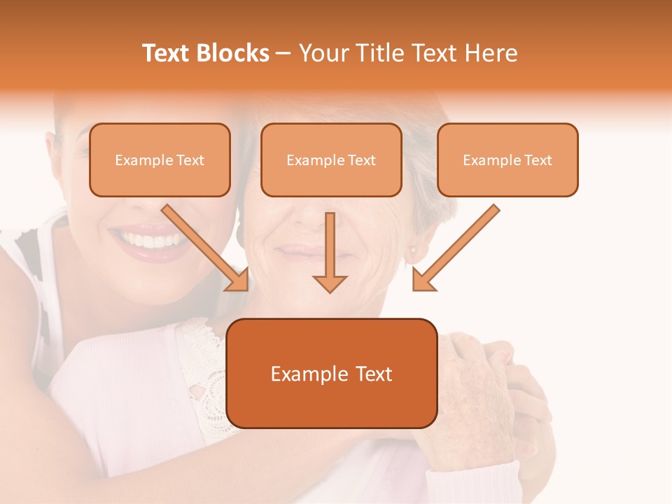 Female Cute Portrait PowerPoint Template