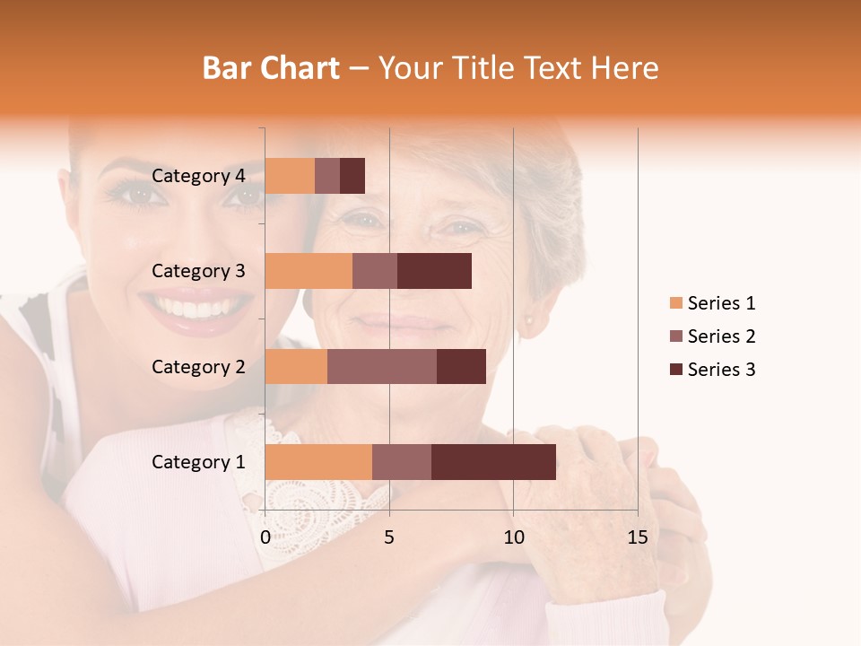 Female Cute Portrait PowerPoint Template