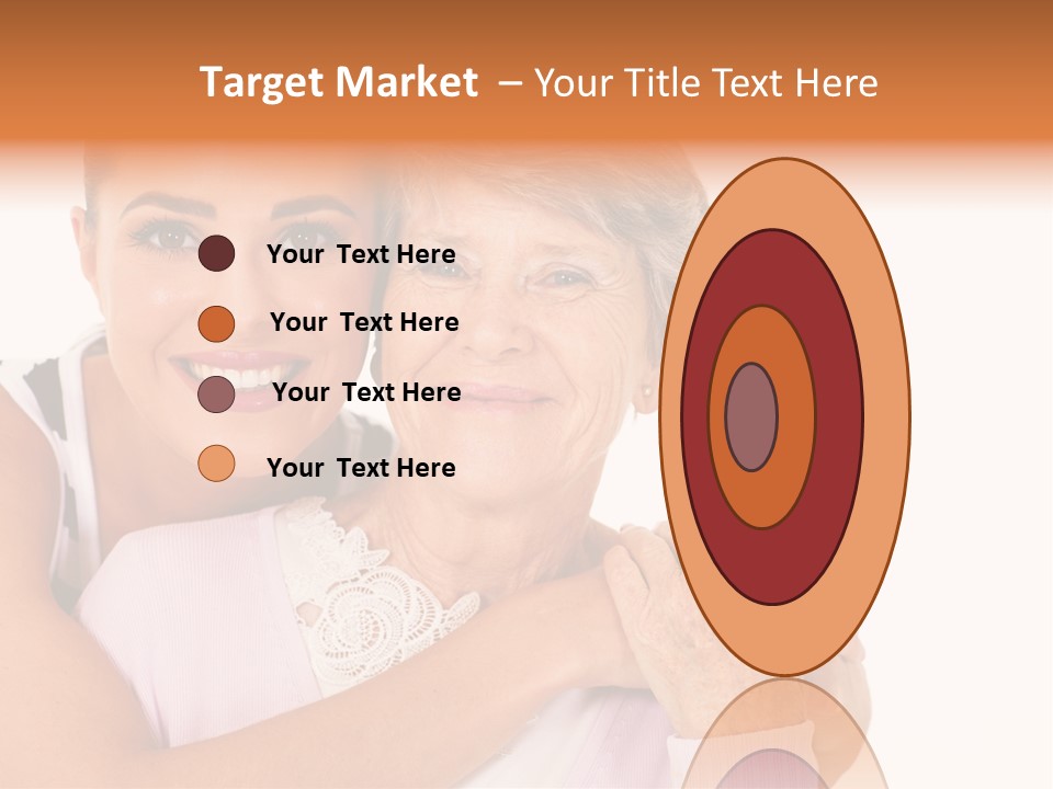 Female Cute Portrait PowerPoint Template