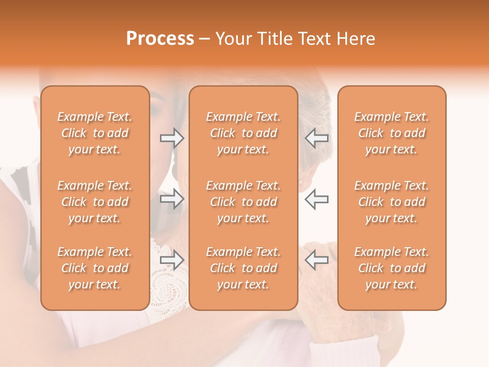 Female Cute Portrait PowerPoint Template
