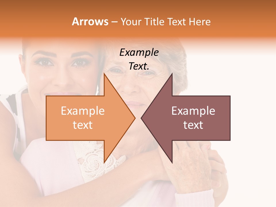 Female Cute Portrait PowerPoint Template