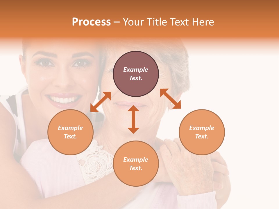 Female Cute Portrait PowerPoint Template